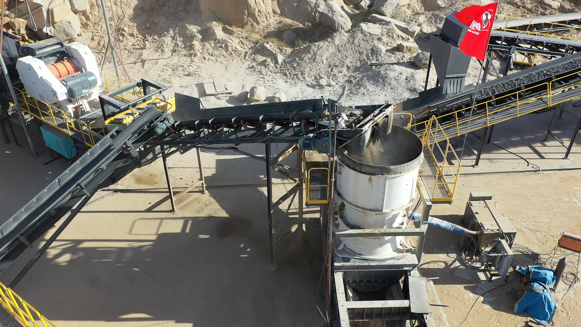 hard rock sand production line