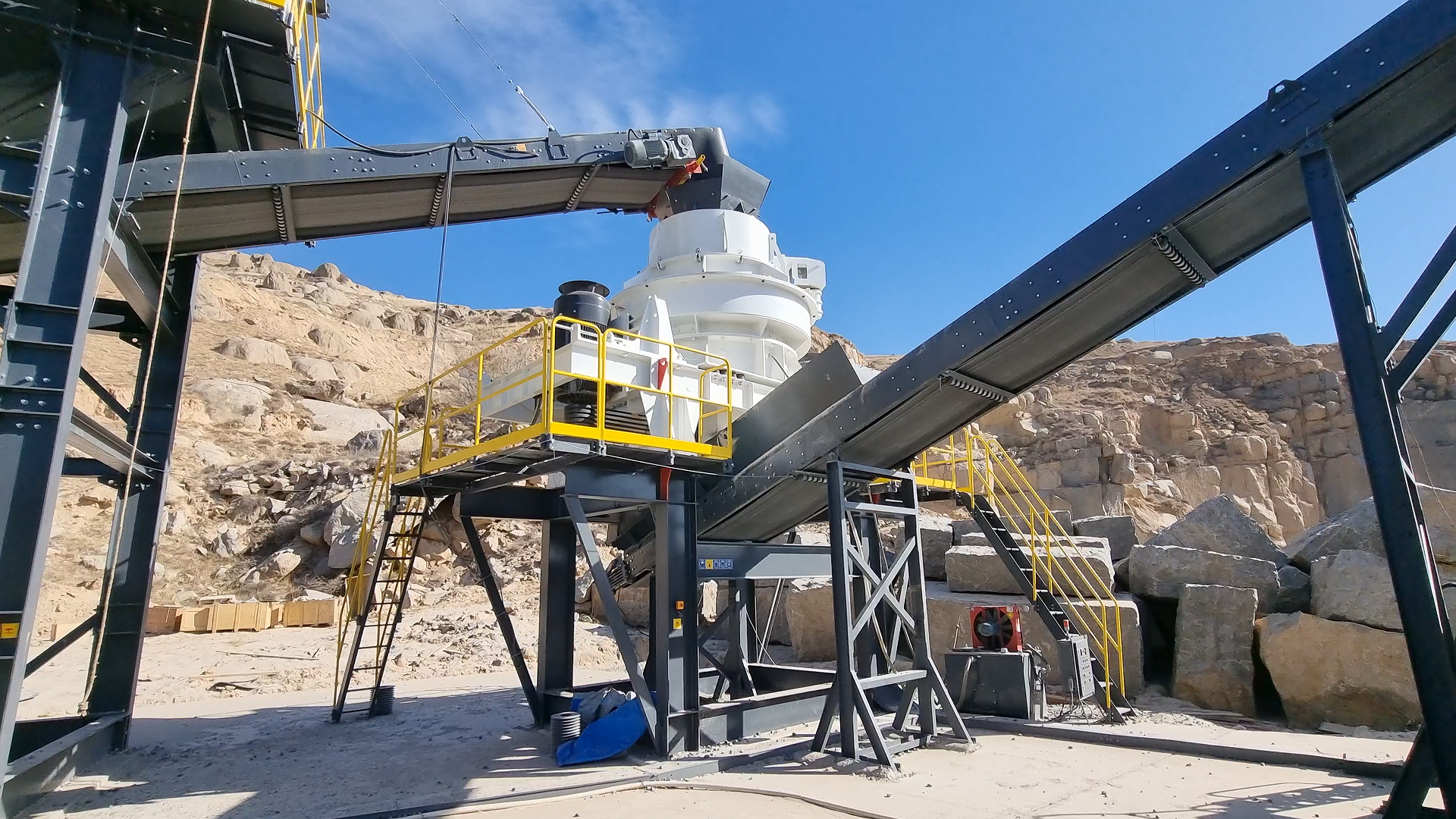 hard rock sand production line