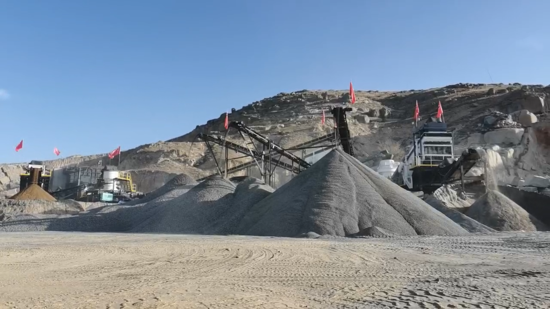 hard rock sand production line