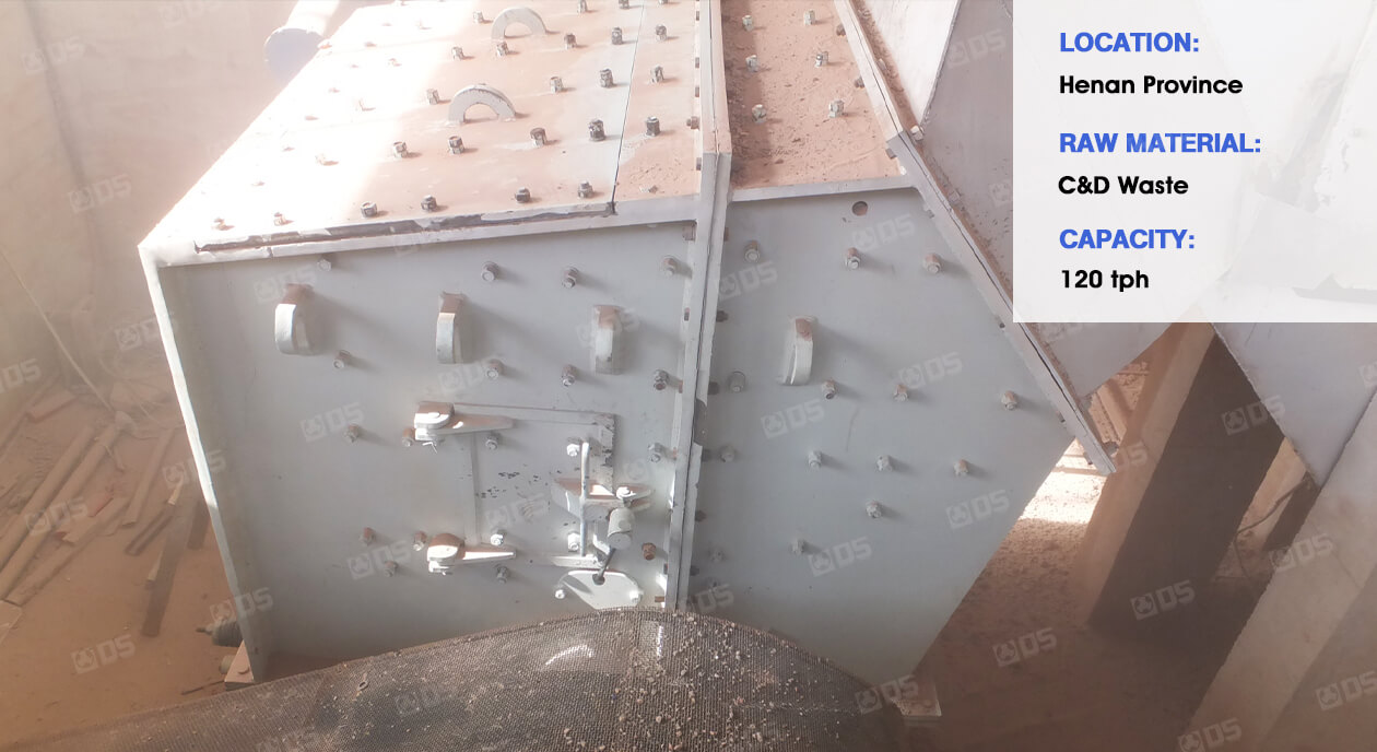 DPF CONSTRUCTION WASTE CRUSHER