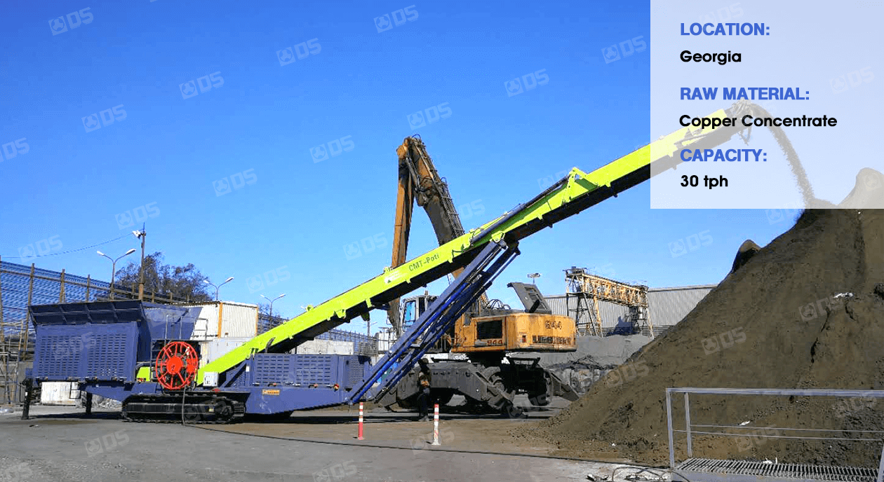 ZY MOBILE STACKING CONVEYOR