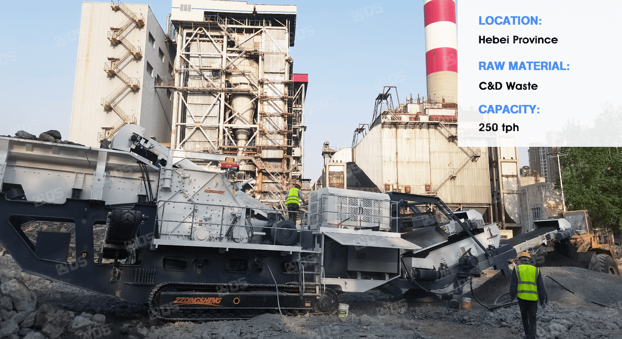 TAFS TRACKED CRUSHING AND SCREENING PLANT