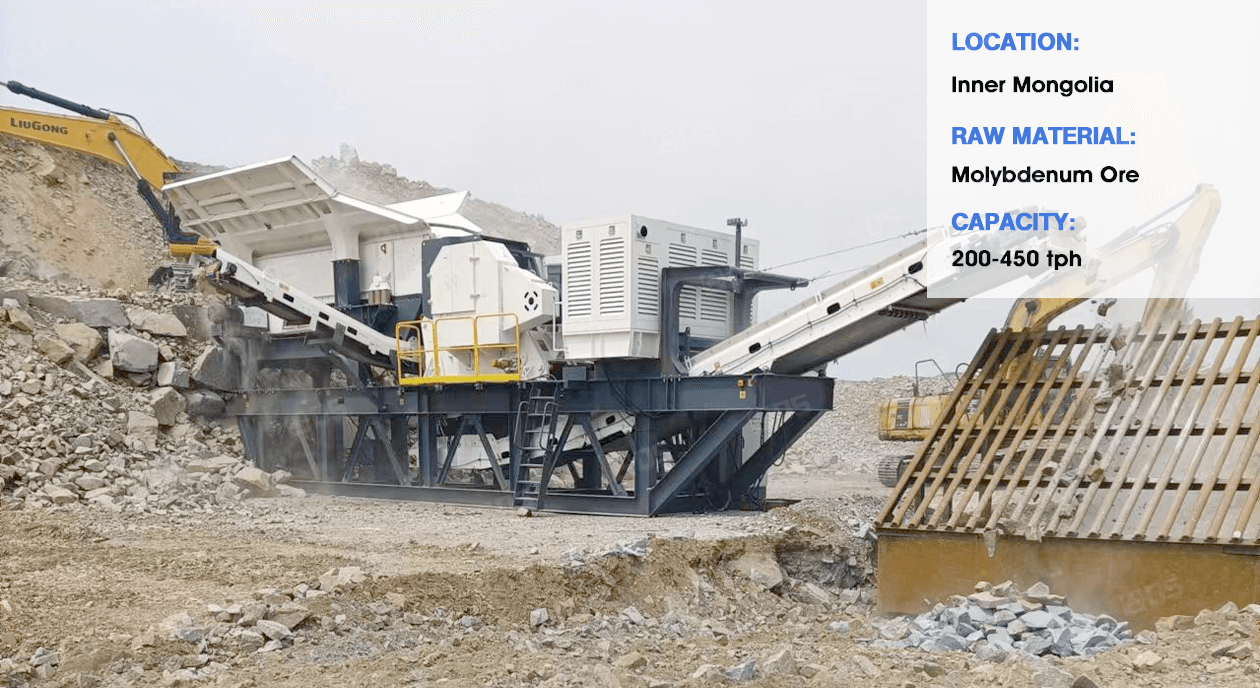 modular crushing and screening plant