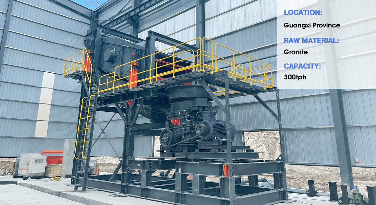 modular crushing and screening plant