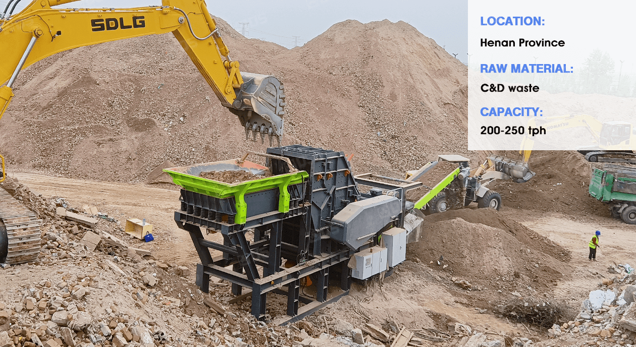 modular crushing and screening plant