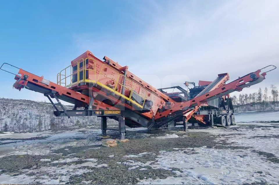 Wheeled Crushing Screening Plant