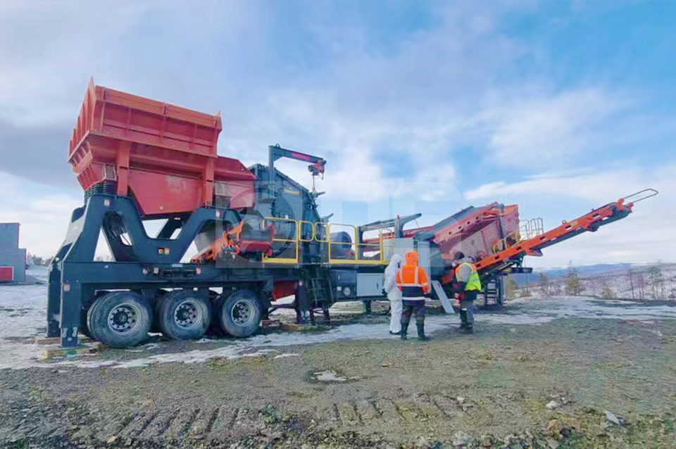 Wheeled Crushing Screening Plant