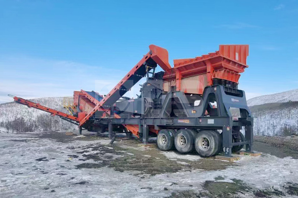 Wheeled Crushing Screening Plant