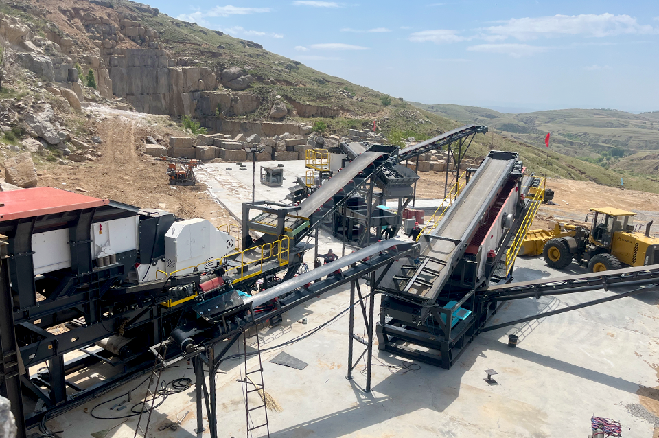 Modular Crushing Plant for Granite