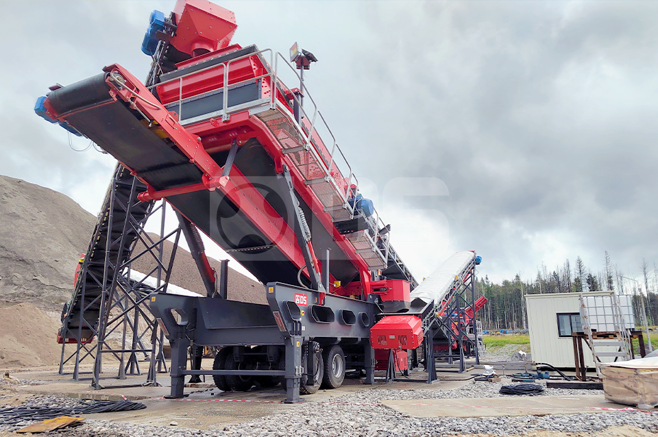 SEMI-MOBILE ORE CRUSHING PLANT