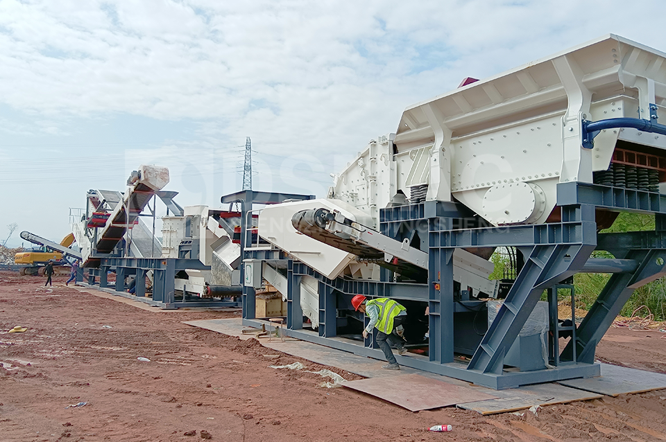 modular sand making production line