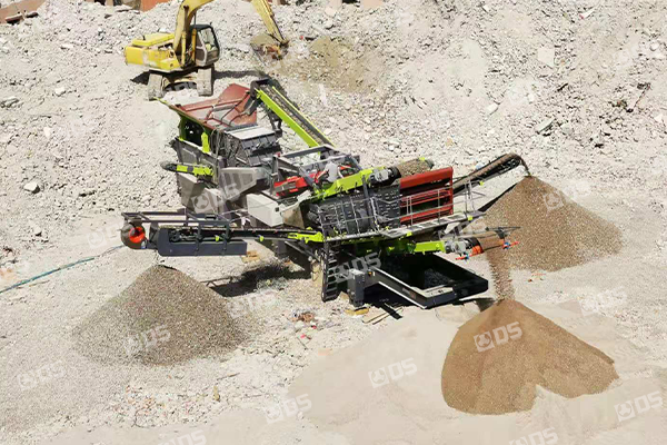 Wheeled Mobile Crusher Screen Plant